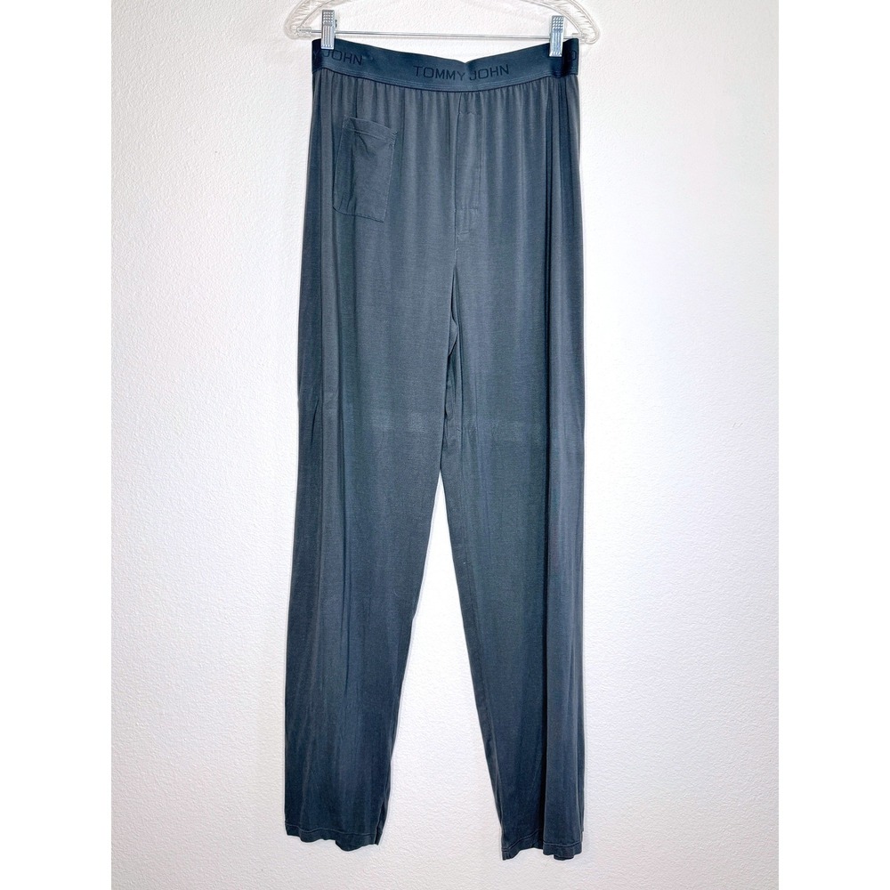 TOMMY JOHN Second Skin Sleep Pant Large Gray Loungewear Pajamas PJs Cozy